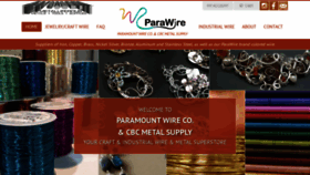 What Parawire.com website looked like in 2019 (4 years ago)