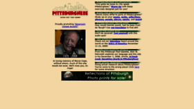 What Pittsburghese.com website looked like in 2019 (4 years ago)