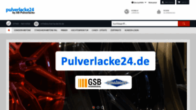 What Pulverlacke24.de website looked like in 2019 (4 years ago)