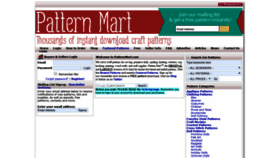 What Patternmart.com website looked like in 2019 (4 years ago)