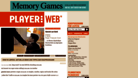 What Playerweb.de website looked like in 2019 (4 years ago)