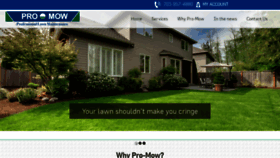 What Promowlawns.com website looked like in 2019 (4 years ago)