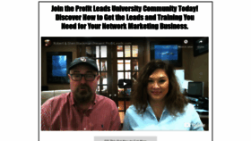 What Profitleads.com website looked like in 2019 (4 years ago)