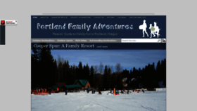 What Pdxfamilyadventures.com website looked like in 2019 (4 years ago)