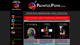 What Painfulpuns.com website looked like in 2019 (4 years ago)