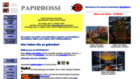 What Papierossi.de website looked like in 2019 (4 years ago)