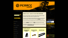 What Pearcecycles.co.uk website looked like in 2019 (4 years ago)