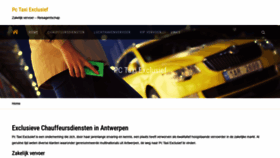 What Pctaxi.be website looked like in 2019 (4 years ago)