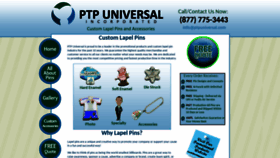 What Ptpuniversal.com website looked like in 2019 (4 years ago)