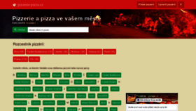 What Pizzerie-pizza.cz website looked like in 2019 (4 years ago)