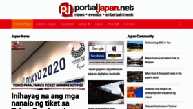What Portaljapan.net website looked like in 2019 (4 years ago)