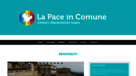 What Paceincomune.it website looked like in 2019 (4 years ago)