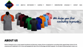 What Pashionclothing.com website looked like in 2019 (4 years ago)