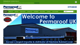 What Permaroof.co.uk website looked like in 2019 (4 years ago)