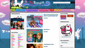 What Pinkbunnylilli.de website looked like in 2019 (4 years ago)