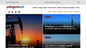What Patagonia.net website looked like in 2019 (4 years ago)