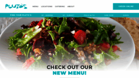 What Plutosfreshfood.com website looked like in 2019 (4 years ago)