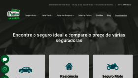 What Pattini.com.br website looked like in 2019 (4 years ago)