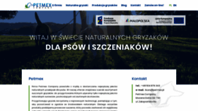 What Petmex.pl website looked like in 2019 (4 years ago)