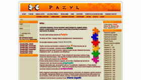 What Pazyl.pl website looked like in 2019 (4 years ago)