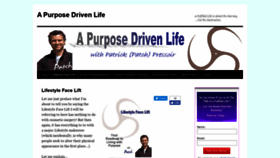 What Purpose-driven-life.com website looked like in 2019 (4 years ago)
