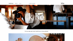 What Photosbykho.com website looked like in 2019 (4 years ago)