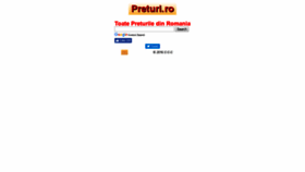 What Preturi.ro website looked like in 2019 (4 years ago)