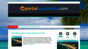 What Portalvacaciones.com website looked like in 2019 (4 years ago)