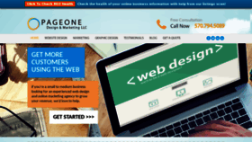 What Pageonewd.com website looked like in 2019 (4 years ago)