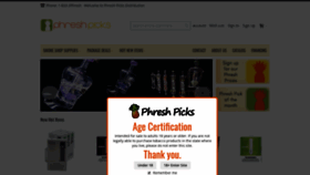 What Phreshpicksdist.com website looked like in 2019 (4 years ago)