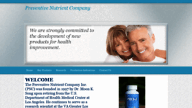 What Preventivenutrient.com website looked like in 2019 (4 years ago)