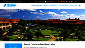 What Pestana-porto-santo.com website looked like in 2019 (4 years ago)