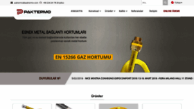 What Paktermo.com website looked like in 2019 (4 years ago)