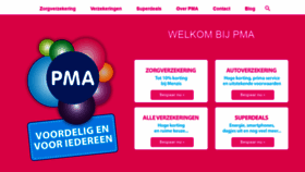 What Pmavoordelen.nl website looked like in 2019 (4 years ago)