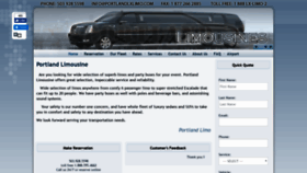 What Portlandlxlimo.com website looked like in 2019 (4 years ago)