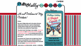 What Phillipa-ashley.com website looked like in 2019 (4 years ago)