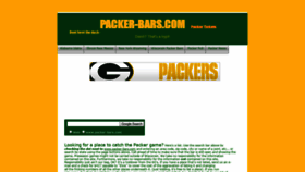 What Packer-bars.com website looked like in 2019 (4 years ago)