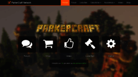 What Parkercraft.it website looked like in 2019 (4 years ago)
