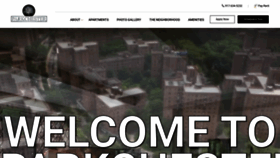 What Parkchesternyc.com website looked like in 2019 (4 years ago)