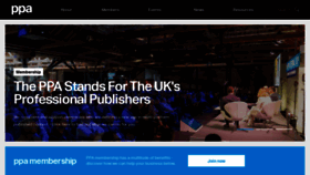 What Ppa.co.uk website looked like in 2019 (4 years ago)