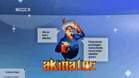 What Pt.akinator.com website looked like in 2019 (4 years ago)