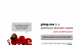 What Pimp.me website looked like in 2019 (4 years ago)