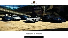 What Porsche.com website looked like in 2019 (4 years ago)