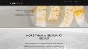 What Pxgroup.com website looked like in 2019 (4 years ago)