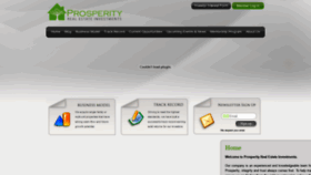 What Prosperityinvestments.ca website looked like in 2019 (4 years ago)