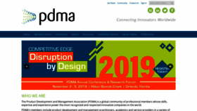 What Pdma.org website looked like in 2019 (4 years ago)