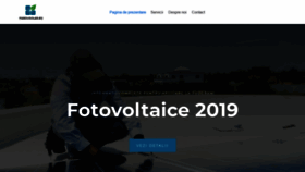 What Panousolar.ro website looked like in 2019 (6 years ago)