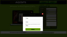 What Poolsagents.com website looked like in 2019 (4 years ago)
