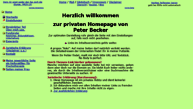 What Peter-becker.de website looked like in 2019 (4 years ago)