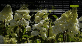 What Provendernurseries.co.uk website looked like in 2019 (4 years ago)